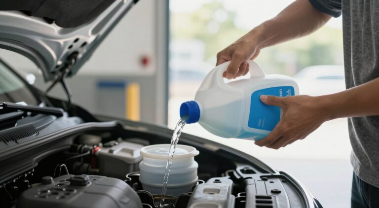How to top up windshield washer fluid quickly and easily